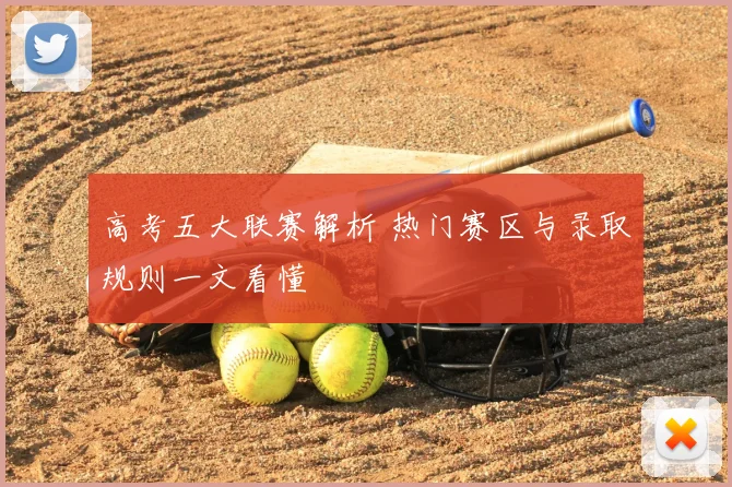 高考五大联赛解析 热门赛区与录取规则一文看懂